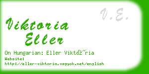 viktoria eller business card